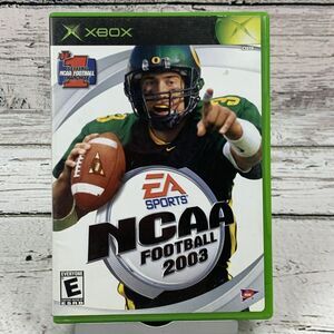 NCAA Football 2003 Xbox Game EA Sports College Football‎ Video Game